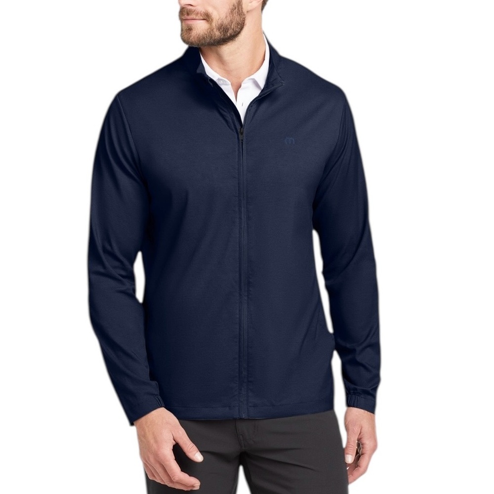 Travis Mathew Surfside Full-Zip Jacket Navy Golf Outdoor Size M